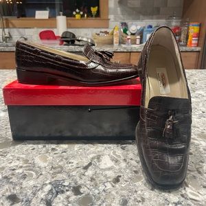 Talbots Vintage Leather Loafers